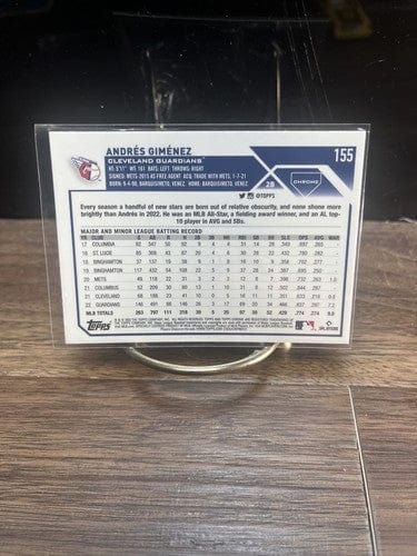 Cheap Sneaks Footwear/Sports Cards Baseball Card Andrés Giménez, Cleveland Guardians - 2023 Topps Chrome