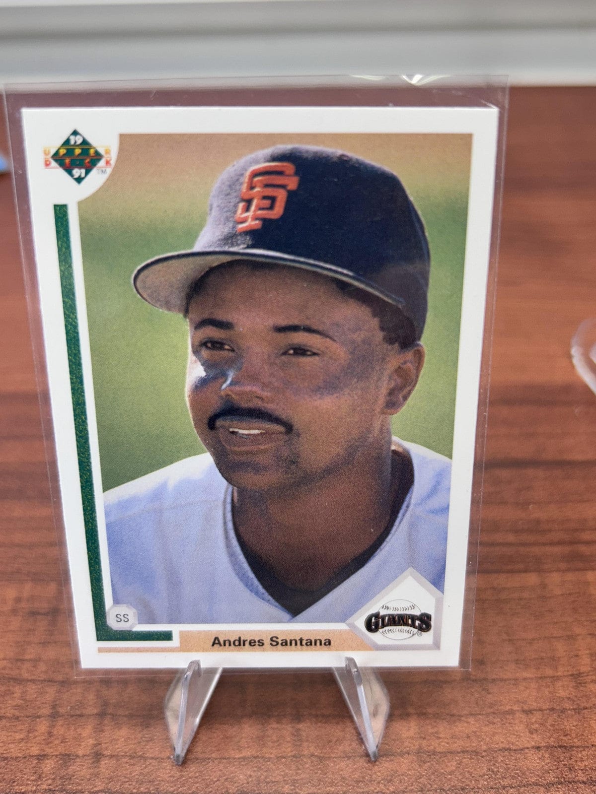 Cheap Sneaks Footwear/Sports Cards Baseball Card Andres Santana 1991 Upper Deck #87b San Francisco Giants
