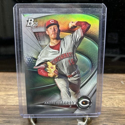 Cheap Sneaks Footwear/Sports Cards Baseball Card Andrew Abbott 2022 Bowman Platinum  Cincinnati Reds Baseball Card#Top-