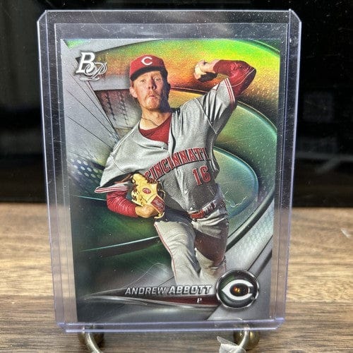 Cheap Sneaks Footwear/Sports Cards Baseball Card Andrew Abbott 2022 Bowman Platinum  Cincinnati Reds Baseball Card#Top-