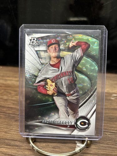 Cheap Sneaks Footwear/Sports Cards Baseball Card Andrew Abbott 2022 Bowman Platinum Ice Foil Parallel Cincinnati Reds