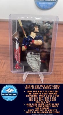 Cheap Sneaks Footwear/Sports Cards Baseball Card Andrew Benintendi 2020 Topps Chrome #57 Boston Red Sox