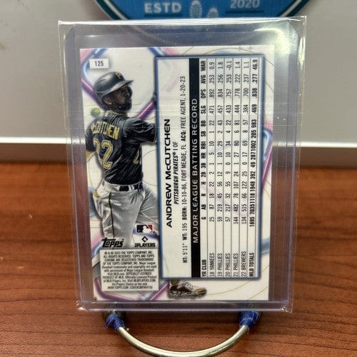 Cheap Sneaks Footwear/Sports Cards Baseball Card Andrew McCutchen  2023 Topps Chrome Cosmic Pittsburgh Pirates #125