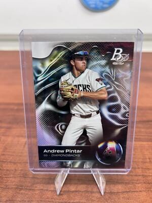 Cheap Sneaks Footwear/Sports Cards Baseball Card Andrew Pintar 2023 Bowman Platinum Top Prospects Ice Foil #TOP-98 Diam