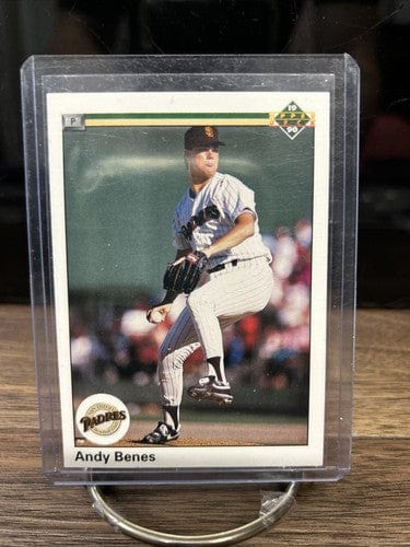 Cheap Sneaks Footwear/Sports Cards Baseball Card Andy Benes Rookie 1990 Upper Deck San Diego Padres RC Baseball Card #5