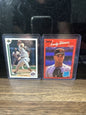Cheap Sneaks Footwear/Sports Cards Baseball Card Andy Benes Rookie Card Lot (2) 1990 Donruss #41 (RC) 1991 Upper Deck #