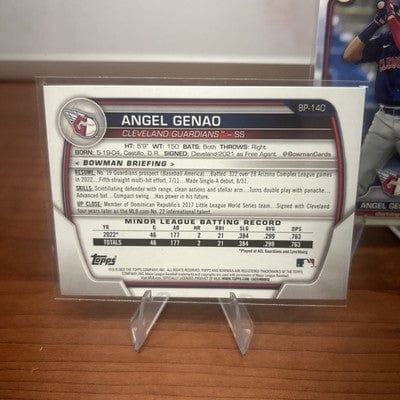 Cheap Sneaks Footwear/Sports Cards Baseball Card Angel Genao 2023 1st Bowman Cleveland Guardians Baseball Card#BP-140