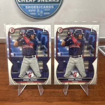 Cheap Sneaks Footwear/Sports Cards Baseball Card Angel Genao 2023 1st Bowman Cleveland Guardians Baseball Card#BP-140