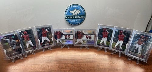Cheap Sneaks Footwear/Sports Cards Baseball Card Angels 2022/2023 Bowman Chrome Lot (8) 6 1st Bowman’s