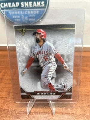 Cheap Sneaks Footwear/Sports Cards Baseball Card Anthony Rendon 2021 Topps Triple Threads #42 Angels