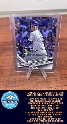 Cheap Sneaks Footwear/Sports Cards Baseball Card Anthony Rizzo 2017 Topps All-Star Game 2017 #204 Chicago Cubs