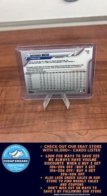 Cheap Sneaks Footwear/Sports Cards Baseball Card Anthony Rizzo 2020 Topps Chrome #71 Chicago Cubs
