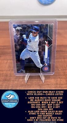 Cheap Sneaks Footwear/Sports Cards Baseball Card Anthony Rizzo 2020 Topps Chrome #71 Chicago Cubs