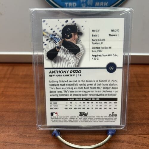 Cheap Sneaks Footwear/Sports Cards Baseball Card Anthony Rizzo 2023 Topps Pristine Baseball Card #69 New York Yankees