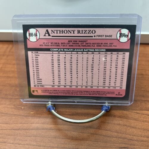 Cheap Sneaks Footwear/Sports Cards Baseball Card Anthony Rizzo 2024 Topps 1989 Topps Baseball 35th Anniversary #89B-64