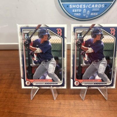 Cheap Sneaks Footwear/Sports Cards Baseball Card Antonio Anderson 2024 Bowman Prospects #BP-20 Boston Red Sox 1st Bowma