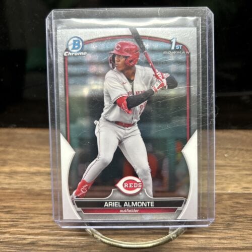 Cheap Sneaks Footwear/Sports Cards Baseball Card Ariel Almonte 2023 1st Bowman Chrome Cincinnati Reds Baseball Card #BC