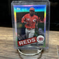 Cheap Sneaks Footwear/Sports Cards Baseball Card Aristides Aquino 2020 Topps Chrome 35th Anniversary Refractor RC Cinci