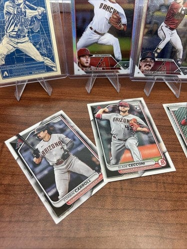 Cheap Sneaks Footwear/Sports Cards Baseball Card Ariz Diamondbacks Corbin Carroll 2023 Topps Chrome RC/Ryan Nelson RC R