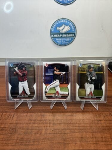 Cheap Sneaks Footwear/Sports Cards Baseball Card Arizona Diamondbacks 2023 1st Boman Chrome Lot Cristofer Tofin, Druw J