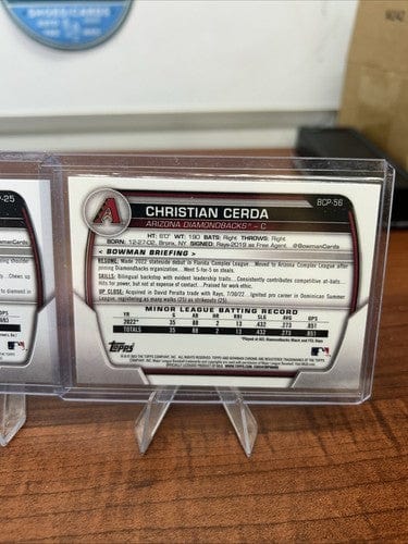 Cheap Sneaks Footwear/Sports Cards Baseball Card Arizona Diamondbacks 2023 1st Boman Chrome Lot Cristofer Tofin, Druw J