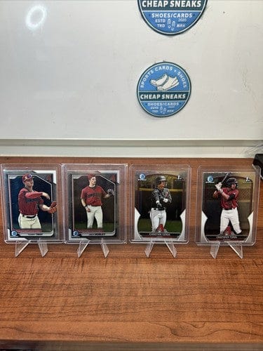 Cheap Sneaks Footwear/Sports Cards Baseball Card Arizona Diamondbacks 2023 /2024 Bowman Chrome Lot Troy,Hurley,C. Cerda
