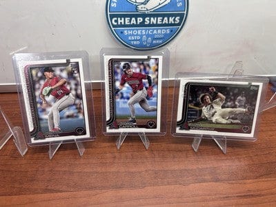 Cheap Sneaks Footwear/Sports Cards Baseball Card Arizona Diamondbacks Lots 2025 Topps Series One Corbin Carrolll,Mena R