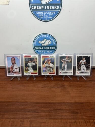 Cheap Sneaks Footwear/Sports Cards Baseball Card Arizona Diamondbacks Rookie Lot (5) 2022 Topps Archives /2023 Topps He