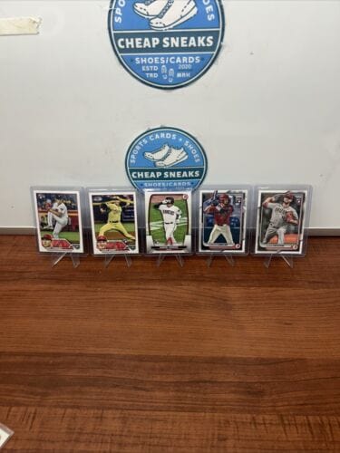 Cheap Sneaks Footwear/Sports Cards Baseball Card Arizona Diamondbacks Rookie Lot (5) 2023 Topps Series 2 /2023-24 Bowma