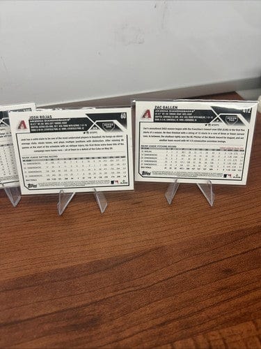 Cheap Sneaks Footwear/Sports Cards Baseball Card Arizona Diamondbacks Veteran Lot(6) 2023 Topps Series One/ Series Two