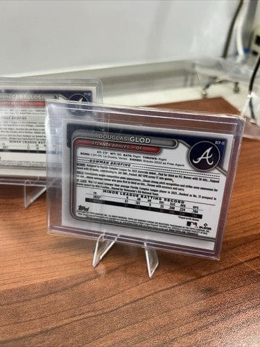 Cheap Sneaks Footwear/Sports Cards Baseball Card Atlanta Braves 2024 Bowman Chrome Prospects Lot Of 5 Drake, Guanipa,Be