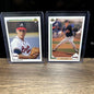 Cheap Sneaks Footwear/Sports Cards Baseball Card Atlanta Braves Lot(2) 91 Upper Deck John Smoltz 90 Upperdeck Tom Glavi