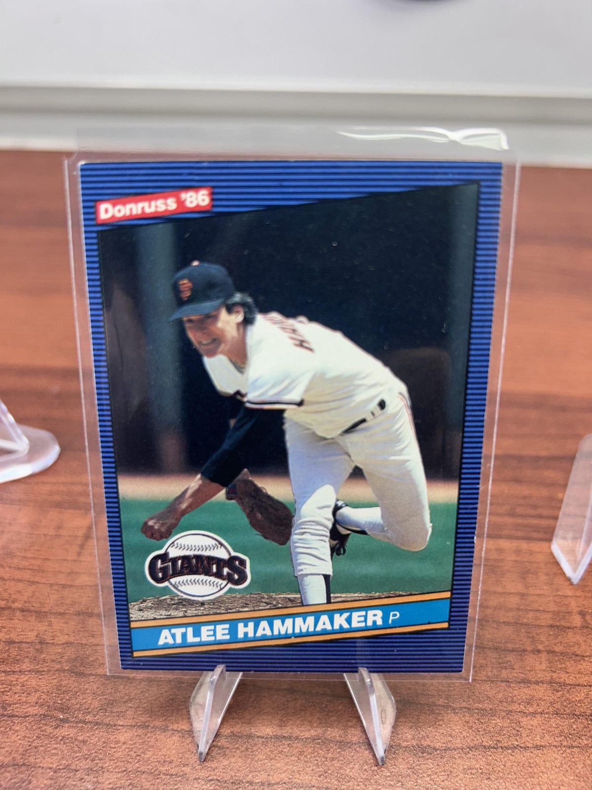 Cheap Sneaks Footwear/Sports Cards Baseball Card Atlee Hammaker 1986 Donruss #445 San Francisco Giants