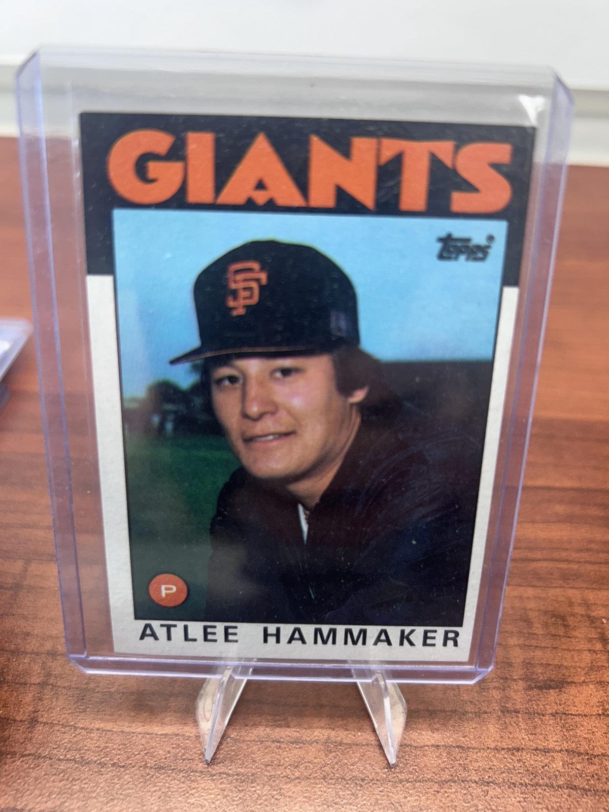 Cheap Sneaks Footwear/Sports Cards Baseball Card Atlee Hammaker 1986 Topps #223 San Francisco Giants