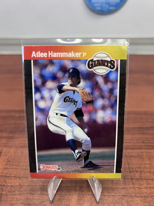 Cheap Sneaks Footwear/Sports Cards Baseball Card Atlee Hammaker 1989 Donruss #414 San Francisco Giants