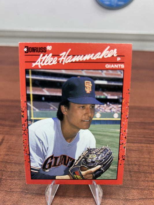 Cheap Sneaks Footwear/Sports Cards Baseball Card Atlee Hammaker 1990 Donruss #532 San Francisco Giants