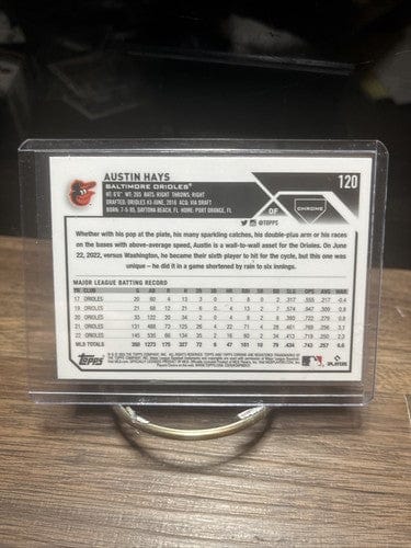 Cheap Sneaks Footwear/Sports Cards Baseball Card Austin Hays, Baltimore Orioles - 2023 Topps Chrome