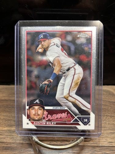 Cheap Sneaks Footwear/Sports Cards Baseball Card AUSTIN RILEY  2023  Topps Chrome  #66  Atlanta Braves
