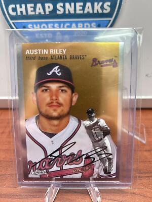 Cheap Sneaks Footwear/Sports Cards Baseball Card Austin Riley 2023 Topps Chrome Platinum Anniversary #249 Atlanta Brave