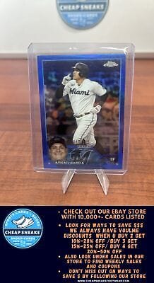 Cheap Sneaks Footwear/Sports Cards Baseball Card Avisail García SN 2023 Topps Chrome Blue Refractor #35 Miami Marlins