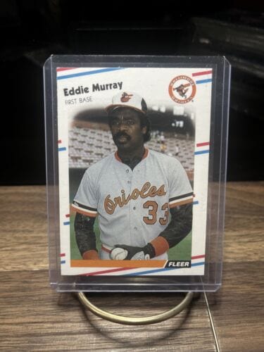 Cheap Sneaks Footwear/Sports Cards Baseball Card B52 Eddie Murray #567, Baltimore Orioles 1988 Fleer