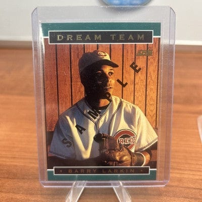 Cheap Sneaks Footwear/Sports Cards Baseball Card Barry Larkin 1994 Score Dream Team #S5 Sample REDS