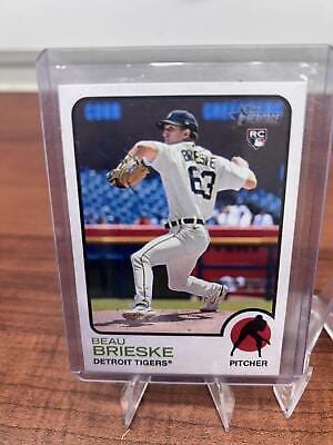 Cheap Sneaks Footwear/Sports Cards Baseball Card Beau Brieske RC 2022 Topps Heritage #610 Detroit Tigers