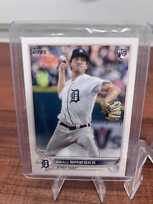 Cheap Sneaks Footwear/Sports Cards Baseball Card Beau Brieske RC 2022 Topps Update #US23 Detroit Tigers