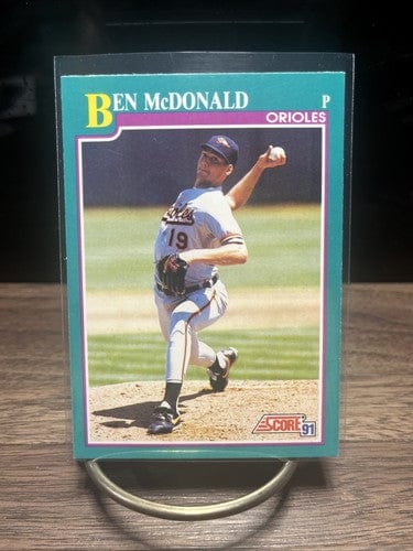 Cheap Sneaks Footwear/Sports Cards Baseball Card Ben McDonald 1991 Score #645 ~ Baltimore Orioles Baseball Card