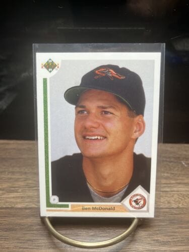 Cheap Sneaks Footwear/Sports Cards Baseball Card Ben McDonald Baltimore Orioles 1991 Upper Deck Baseball Card #446