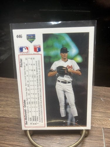 Cheap Sneaks Footwear/Sports Cards Baseball Card Ben McDonald Baltimore Orioles 1991 Upper Deck Baseball Card #446