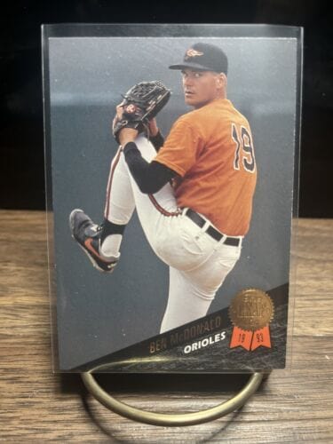Cheap Sneaks Footwear/Sports Cards Baseball Card BEN MCDONALD Baltimore Orioles 1993 Leaf  #1 Of The Set Of The Former