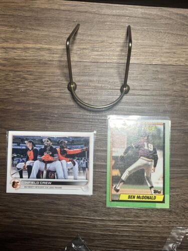 Cheap Sneaks Footwear/Sports Cards Baseball Card Ben McDonald RC 1st Draft Pick Topps 1990 Baltimore Orioles + Inf Crew
