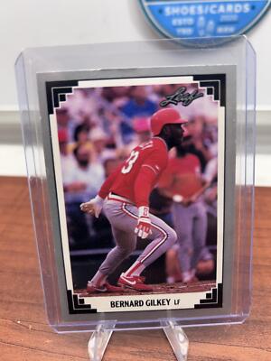 Cheap Sneaks Footwear/Sports Cards Baseball Card Bernard Gilkey 1991 Leaf #286 St. Louis Cardinals